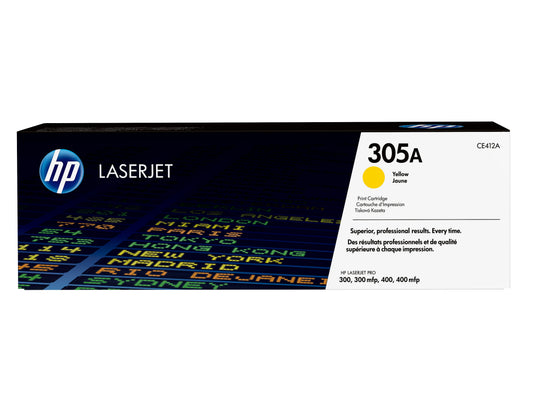 TONER HP 305A AMARILLO