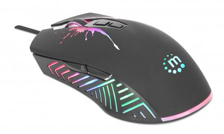 Manhattan 190220 ratón Juego Diestro USB tipo A 7200 DPI