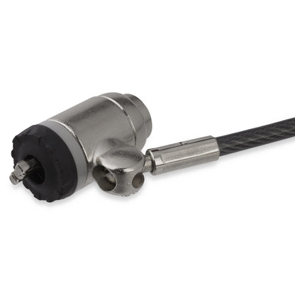 StarTech.com LTLOCKKEY cable antirrobo Negro, Plata 2 m