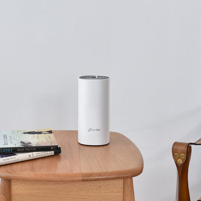 TP-Link Deco E4 (2-pack) Doble banda (2,4 GHz / 5 GHz) Wi-Fi 5 (802.11ac) Blanco, Gris Interno