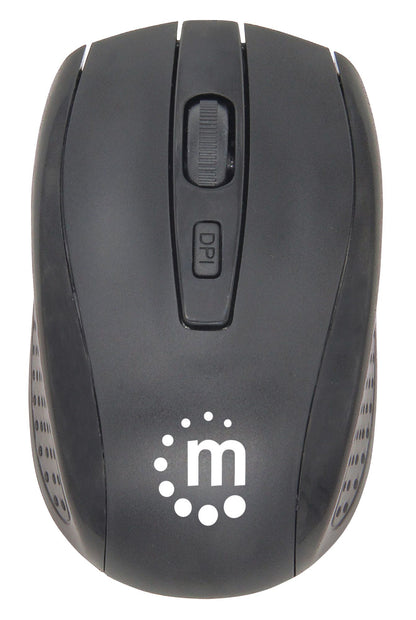 Manhattan 178990 teclado Ratón incluido Universal RF inalámbrico Negro