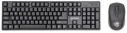 Manhattan 178990 teclado Ratón incluido Universal RF inalámbrico Negro