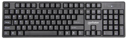 Manhattan 178990 teclado Ratón incluido Universal RF inalámbrico Negro