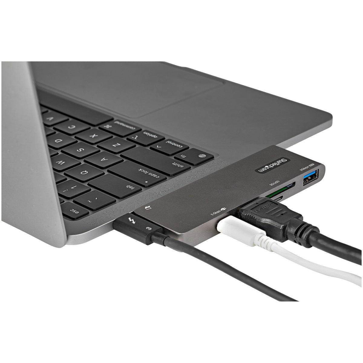 StarTech.com DKT30CMHSDPD base para laptop o replicador de puertos Acoplamiento USB 3.2 Gen 1 (3.1 Gen 1) Type-C Negro, Gris