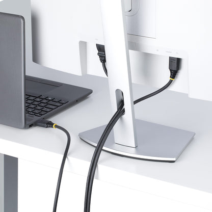 StarTech.com HDMI2-CABLE-GRIP-8F cable HDMI HDMI Tipo A (Estándar) Negro