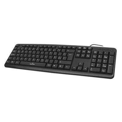Perfect Choice PC-201038 teclado Hogar USB QWERTY Inglés Negro