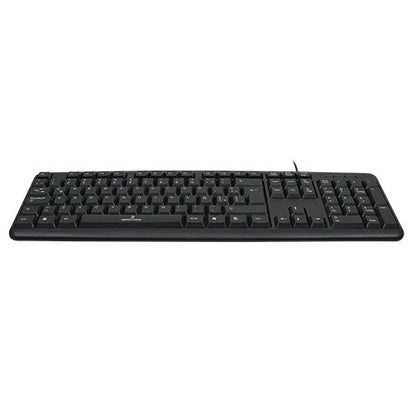 Teclado Perfect Choice Básico Alámbrico USB Color Negro