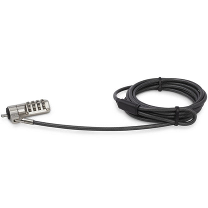StarTech.com LTLOCK4D cable antirrobo Negro, Plata 2 m