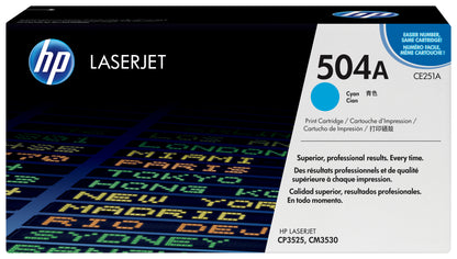 TONER HP CP3525 CM3530 MFP CYAN