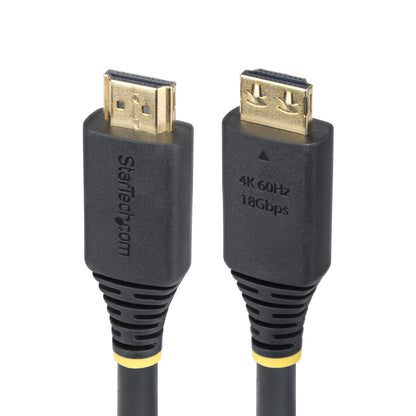 StarTech.com HDMI2-CABLE-GRIP-5M cable HDMI HDMI Tipo A (Estándar) Negro