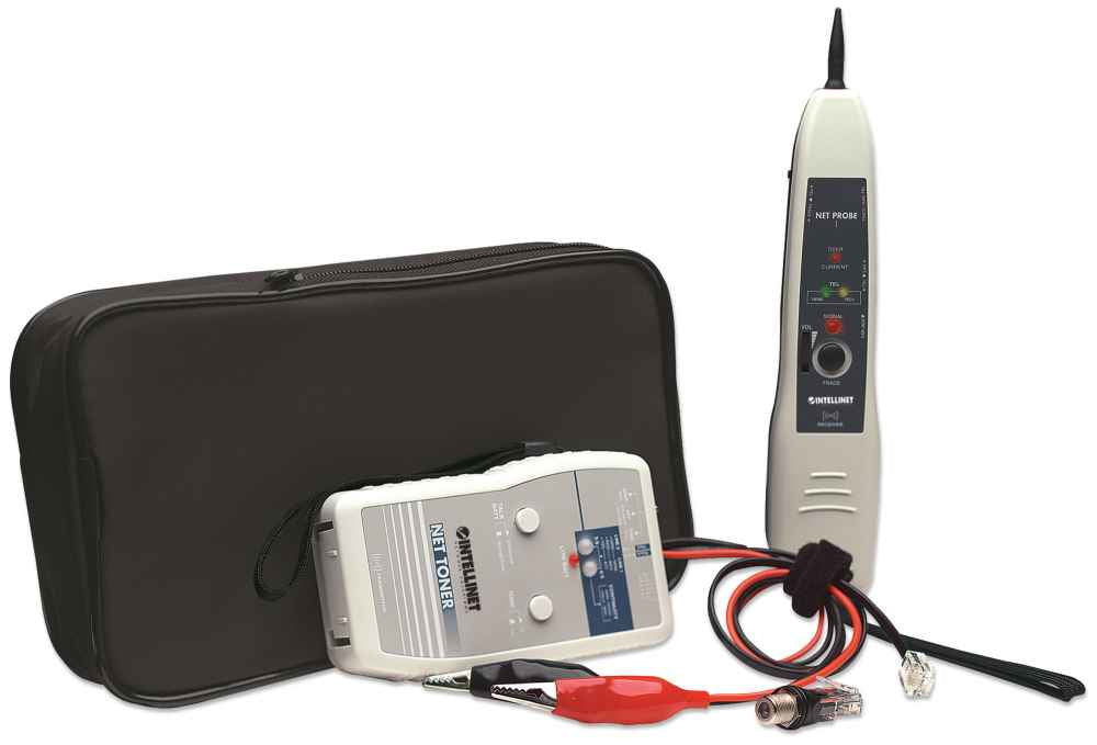 Generador Tonos Intellinet LED Probador Cables