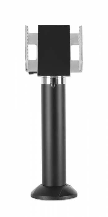 Manhattan 462242 soporte Soporte activo para teléfono móvil Negro, Plata