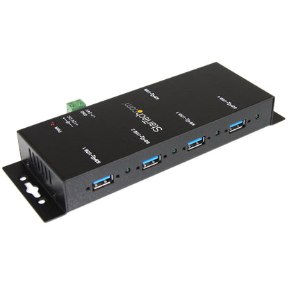 StarTech.com ST4300USBM nodo concentrador USB 3.2 Gen 1 (3.1 Gen 1) Type-B 5000 Mbit/s Negro