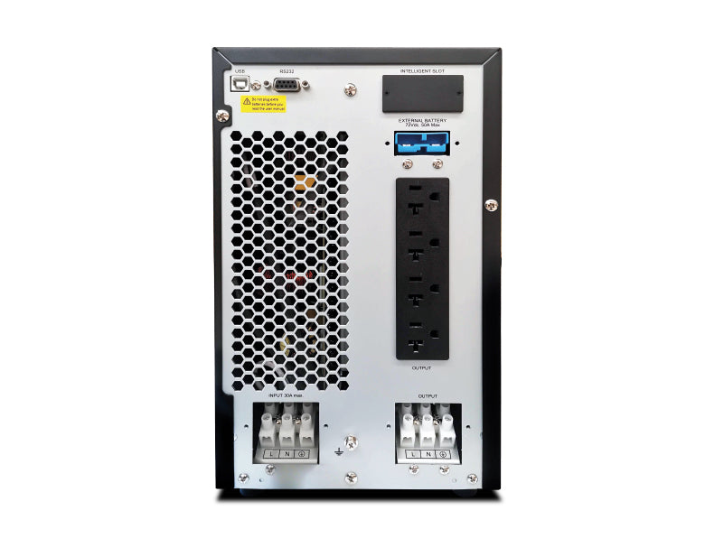 UPS CDP UPO11-3 Torre On-Line 3000VA/2700W Alimentación Hard Wire 4 Contactos NEMA 5-15/20R Hard wire Display LCD