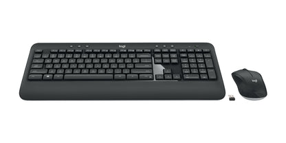 Logitech 920-008673 teclado Ratón incluido Universal RF inalámbrico QWERTY Español Negro