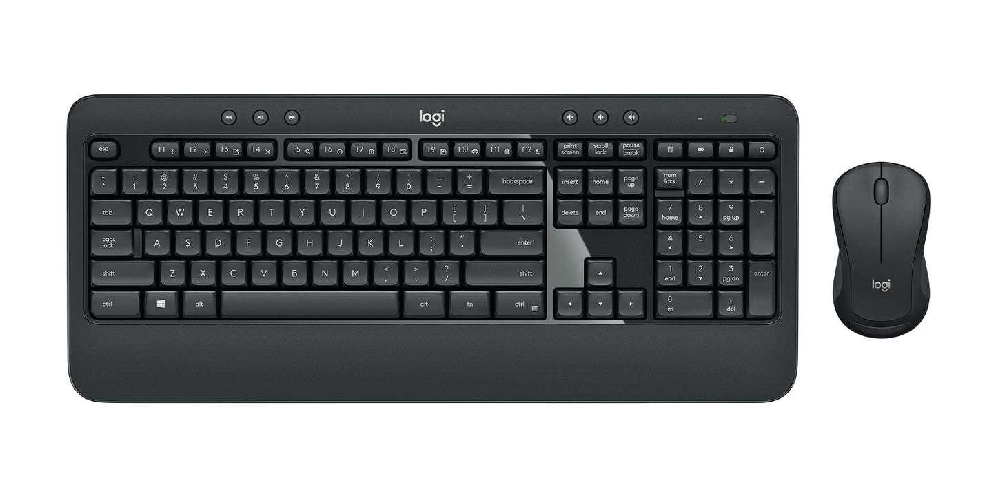 Logitech 920-008673 teclado Ratón incluido Universal RF inalámbrico QWERTY Español Negro