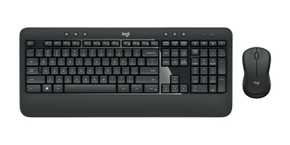Logitech 920-008673 teclado Ratón incluido Universal RF inalámbrico QWERTY Español Negro