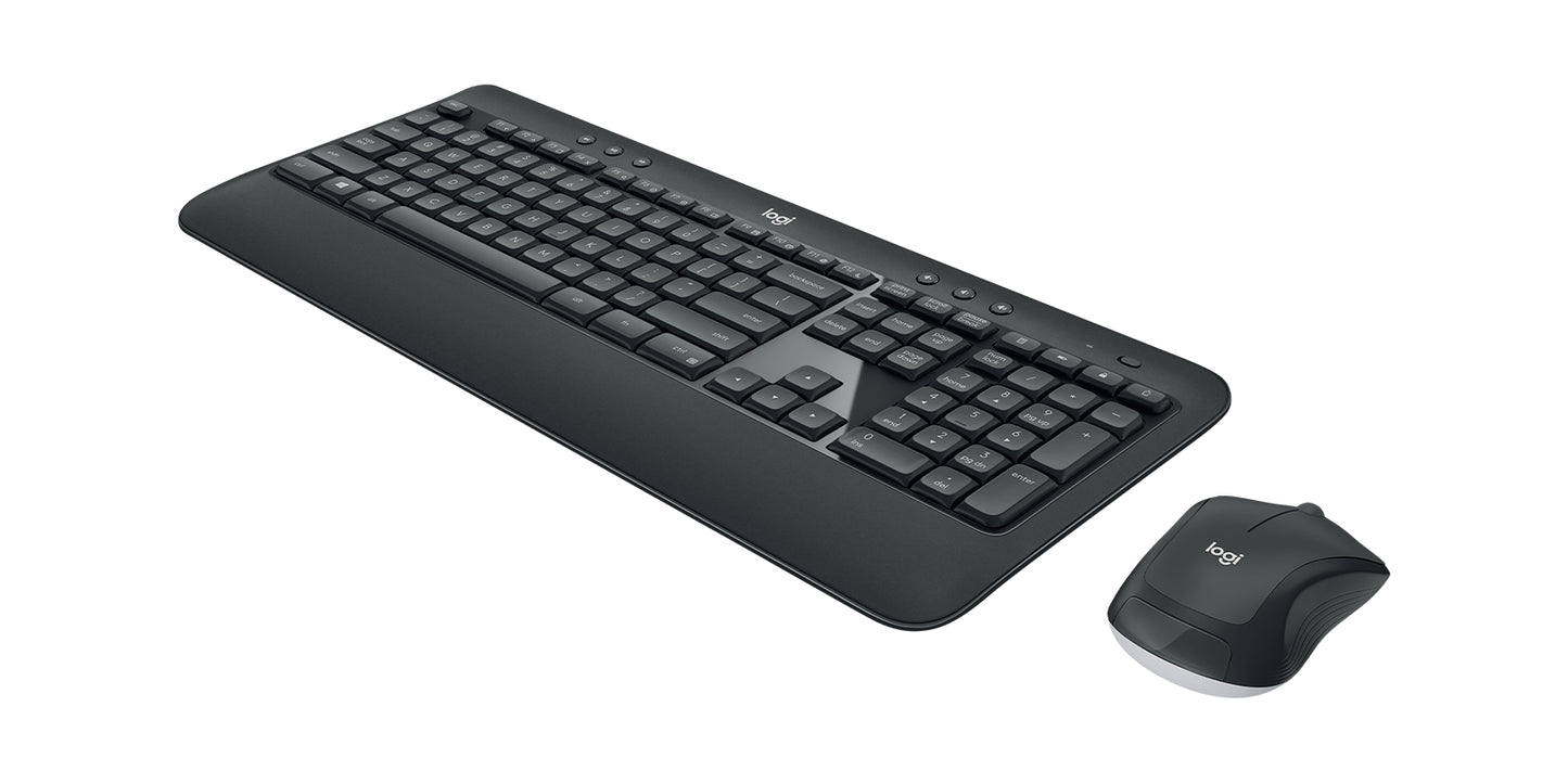 Logitech 920-008673 teclado Ratón incluido Universal RF inalámbrico QWERTY Español Negro