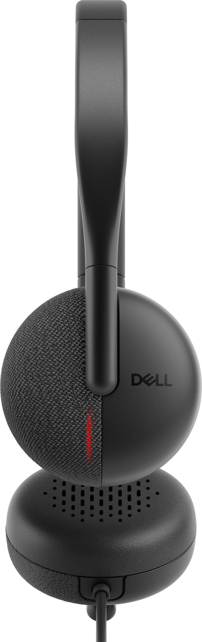 DELL WH3024 Auriculares Alámbrico Diadema Oficina/Centro de llamadas USB Tipo C Negro