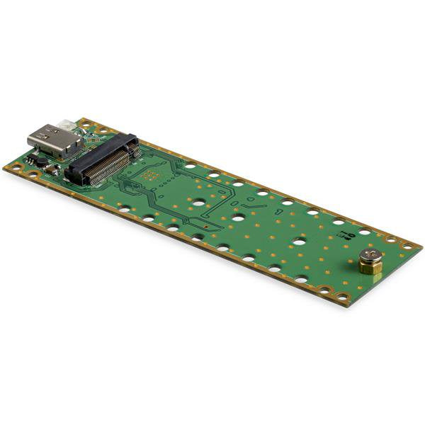 StarTech.com M2E1BMU31C caja para disco duro externo Carcasa para SSD Negro