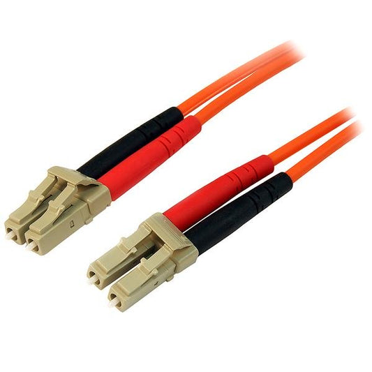 StarTech.com 50FIBLCLC2 cable InfiniBand y de fibra óptica Naranja
