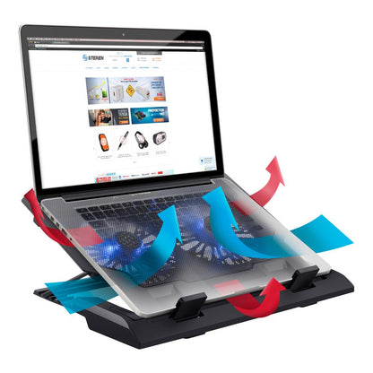 Base de enfriamiento STEREN para laptop de 5 posiciones