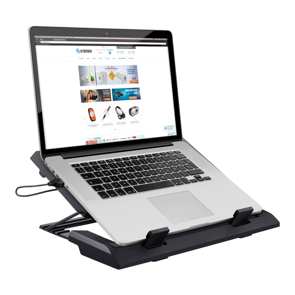 Base de enfriamiento STEREN para laptop de 5 posiciones