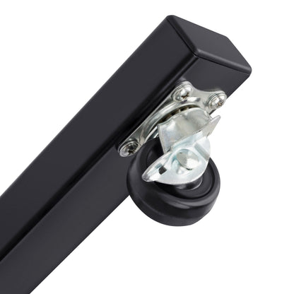 Soporte Steren Móvil para TV 19" a 83" Con Repisa Soporta Hasta 60kg Color Negro