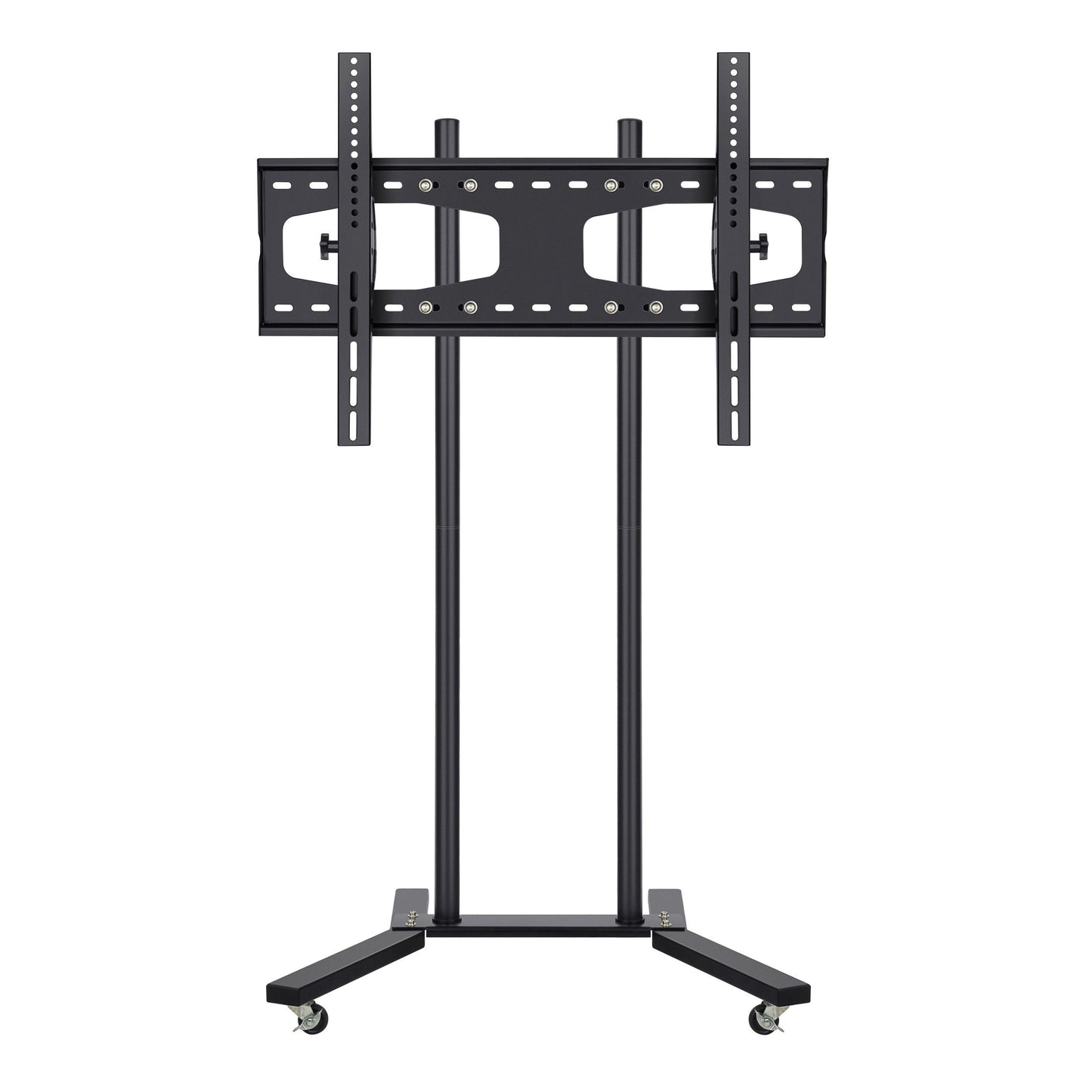 Soporte Steren Móvil para TV 19" a 83" Con Repisa Soporta Hasta 60kg Color Negro