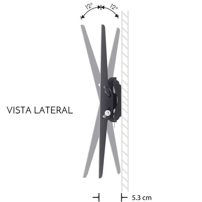 Soporte Steren para Pantallas de 37" a 83" Ajuste de Inclinación Color Negro