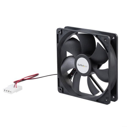 StarTech.com FANBOX12 sistema de refrigeración de computadora Gabinete de la computadora 12 cm Negro