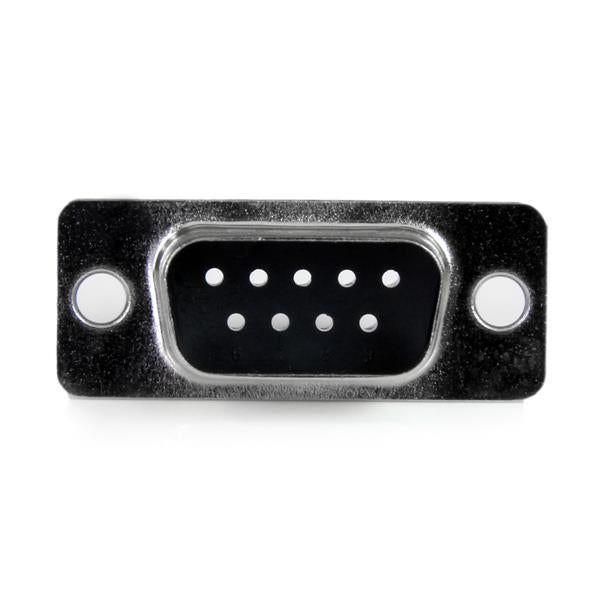 StarTech.com GC98MF cambiadores de género de cables DB-9 RJ-45 Negro