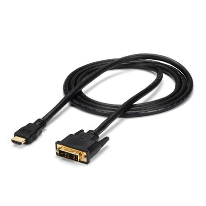 StarTech.com HDMIDVIMM6 adaptador de cable de vídeo Negro