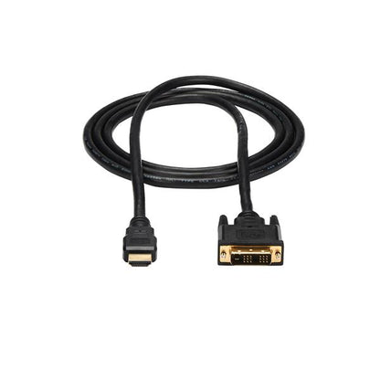 StarTech.com HDMIDVIMM6 adaptador de cable de vídeo Negro