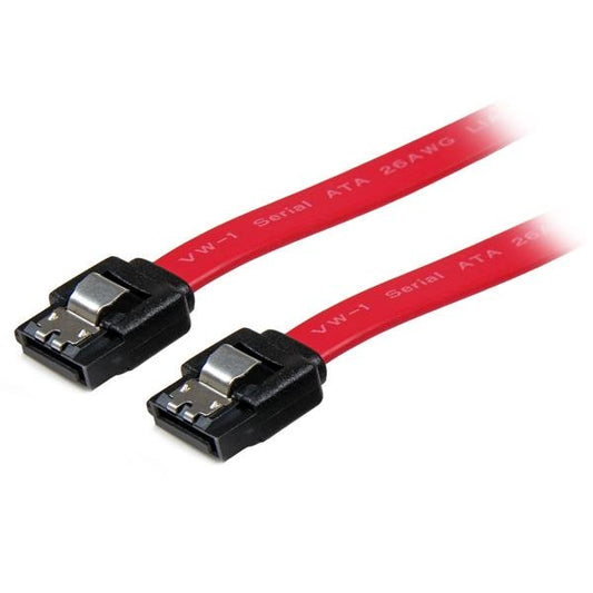 StarTech.com LSATA18 cable SATA 0.457 m SATA 7-pin Rojo