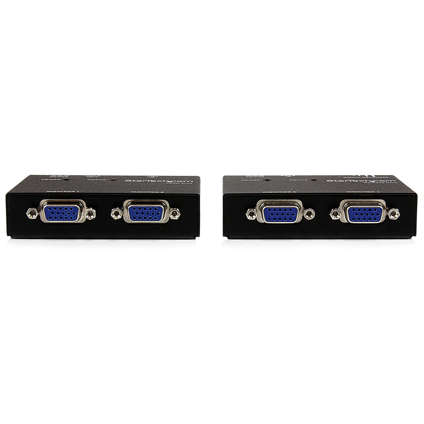 StarTech.com ST121UTP extensor de audio/video Transmisor y receptor AV Negro