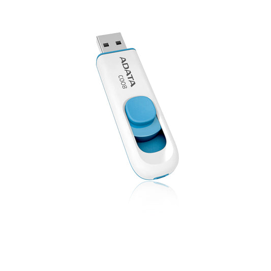 Memoria USB Adata C008 32 GB Color Blanca-Azul