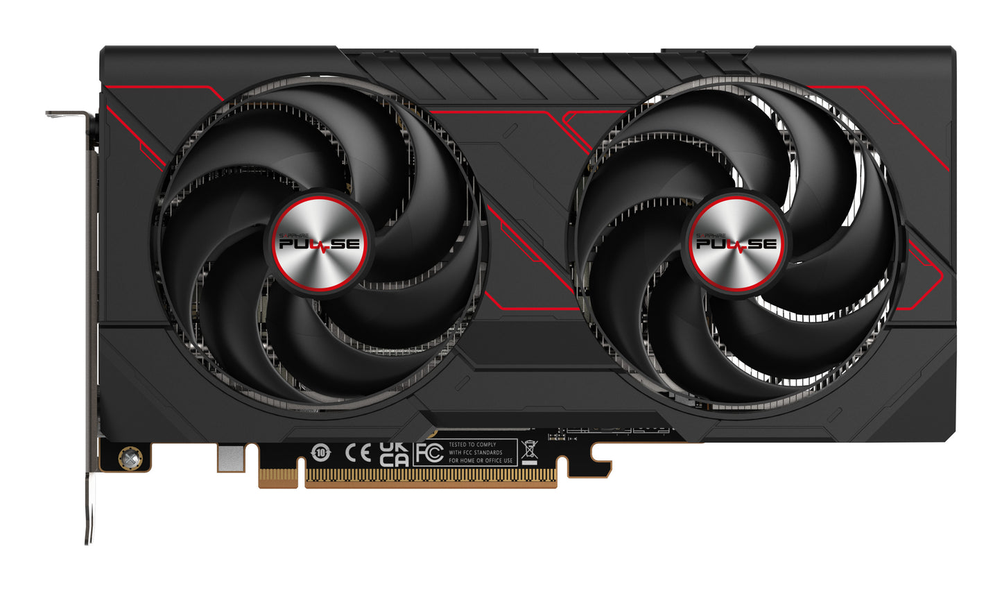 Tarjeta de Video Sapphire Pulse Radeon RX 9060 XT OC 16GB Dual Fan GDDR6 128-bit PCIe 5.0 HDMI DP