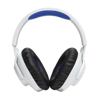 Auriculares inalámbricos JBL supraaurales para juegos JBL Quantum 360P para consola PS color blanco/azul