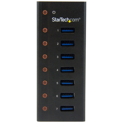 StarTech.com ST7300U3M nodo concentrador USB 3.2 Gen 1 (3.1 Gen 1) Type-B 5000 Mbit/s Negro