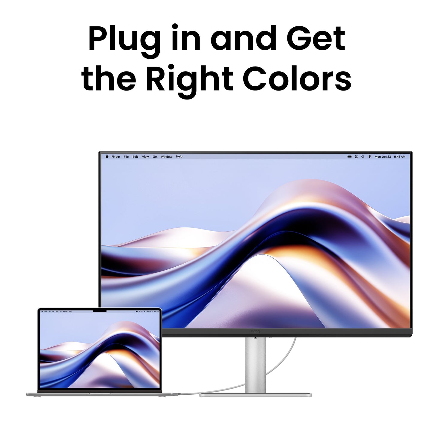 BenQ MA270U monitor de computadora 68.6 cm (27") 3840 x 2160 Pixeles 4K Ultra HD Blanco