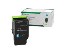 Lexmark 78C40C0 cartucho de tóner 1 pieza(s) Original Cian