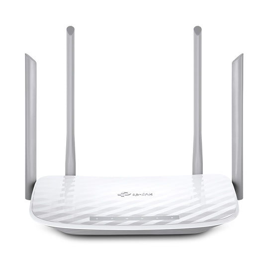 Router inalámbrico TP-Link Archer C50 AC1200 de doble banda, Wi-Fi 5, puertos Fast Ethernet, negro