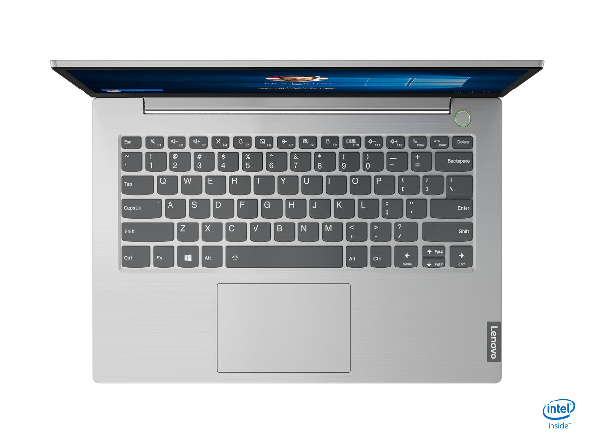Laptop Lenovo ThinkBook 14-IIL Aluminio 14" Intel Core i3 1005G1 Disco duro 1 TB Ram 8 GB Windows 10 Pro