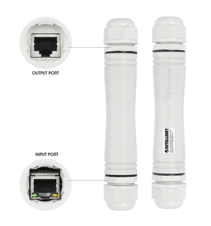 Intellinet 561952 adaptador PoE Ethernet rápido