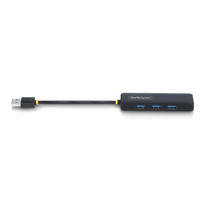StarTech.com H5A4A-USB-HUB nodo concentrador USB 3.2 Gen 1 (3.1 Gen 1) Type-A 5000 Mbit/s Negro