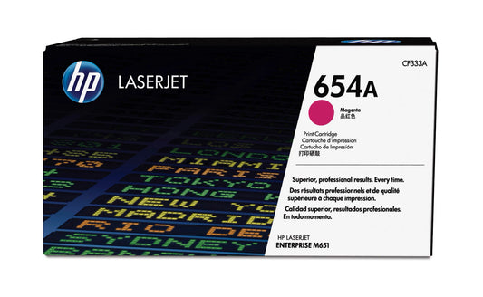 Tóner HP LaserJet 654A Magenta