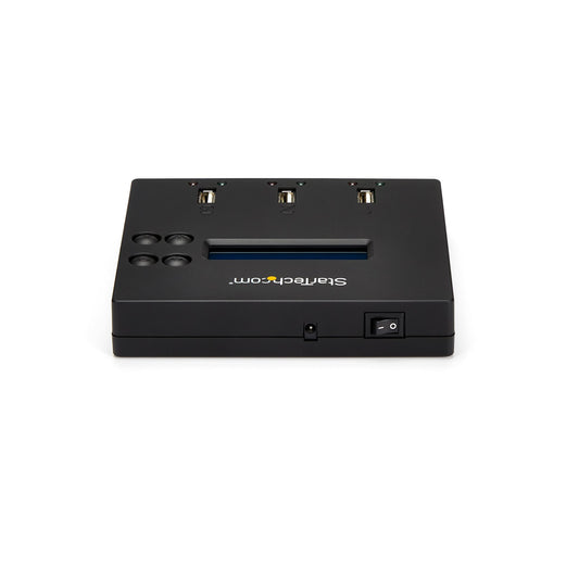 StarTech.com USBDUP12 duplicador de datos o soporte Duplicador de unidades flash USB Azul 2 copias