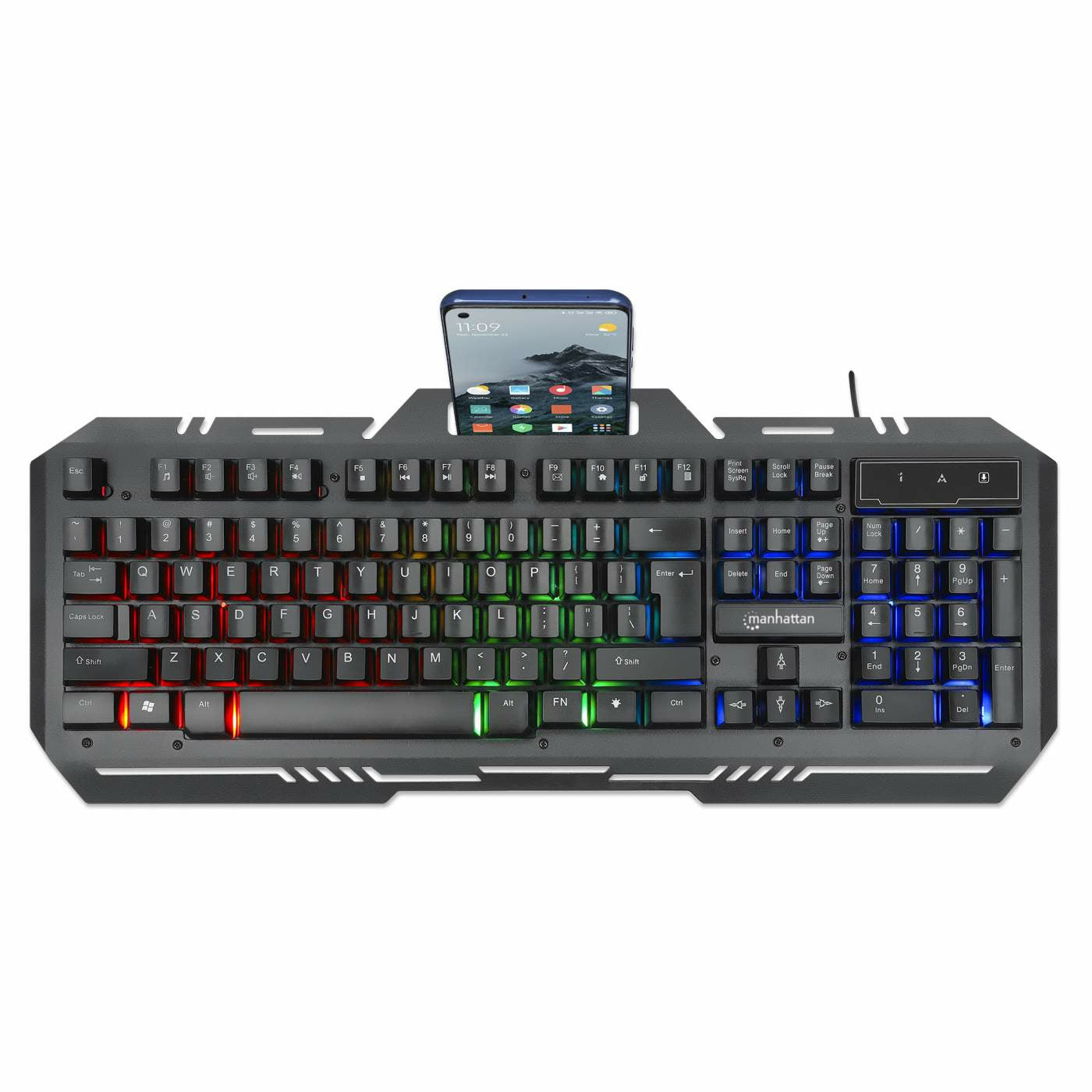 Manhattan 180610 teclado Juego QWERTY Inglés
