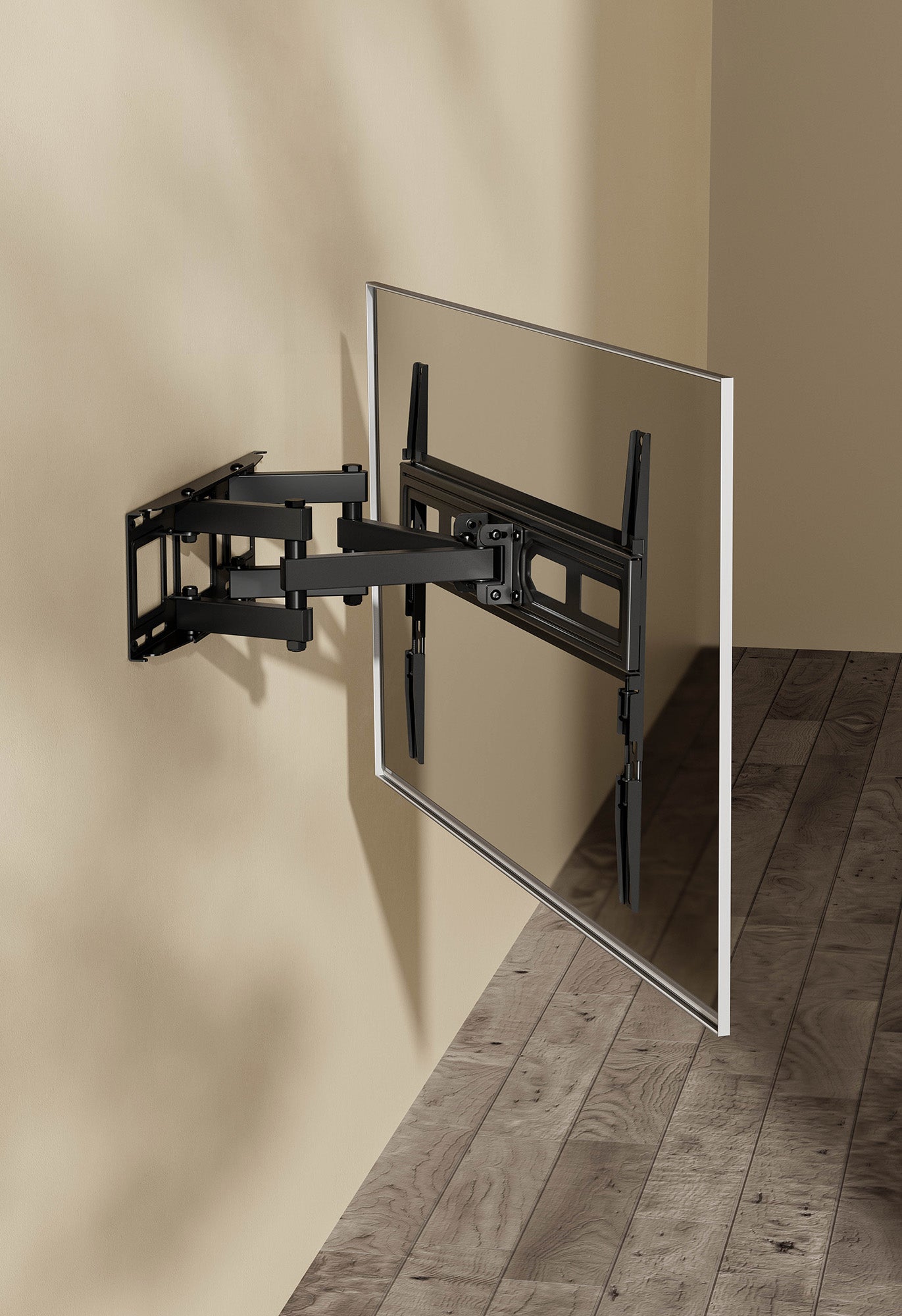 Manhattan 462440 soporte para TV 2.03 m (80") Negro